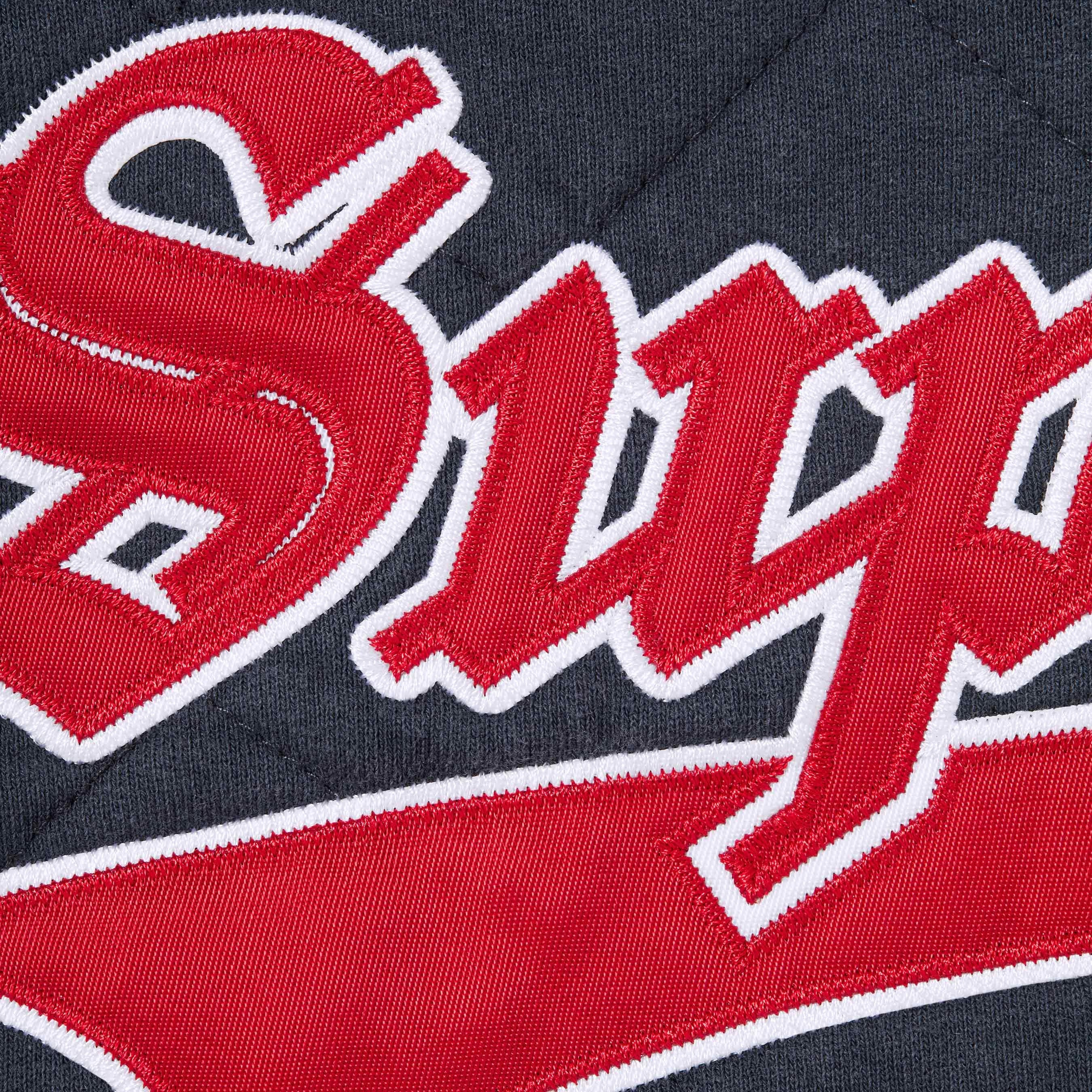 Quilted Zip Up Hooded Sweatshirt view 9